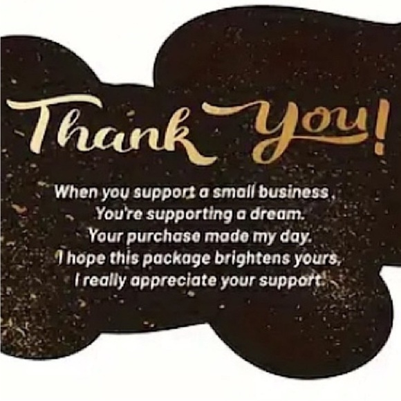 40 10x13 Poly Mailers, 100 Cards & 500 Stickers Bundle - Picture 6 of 15